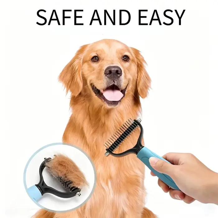 Brosse pour chien, brosse à poils pour animaux de compagnie