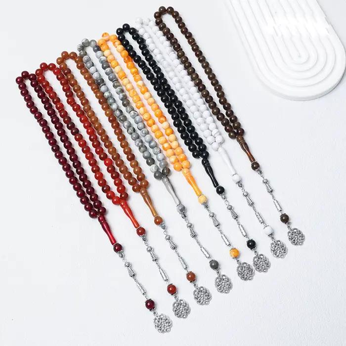Collier à 45 perles tendance