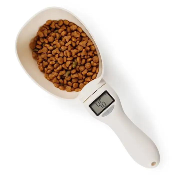 Cuillère de pesage pour aliments pour animaux de compagnie