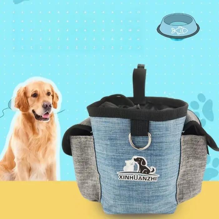 Sac à crottes en tissu imperméable pour chien