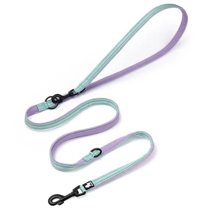 Truelove 7 en 1 multi-usages réglable chien plomb main libre laisse d'entraînement pour animaux de compagnie
