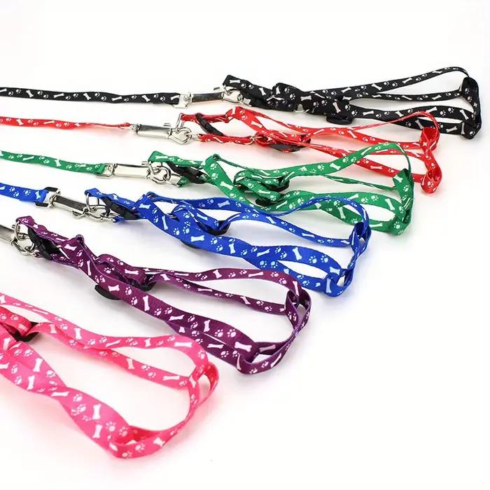 Laisse réglable en nylon pour petit animal de compagnie