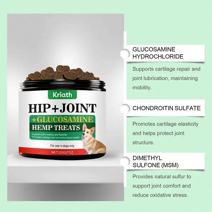 Complément articulaire pour chien de 200 g
