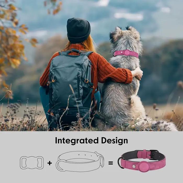 Collier de chien en cuir PU colliers pour animaux de compagnie de haute qualité