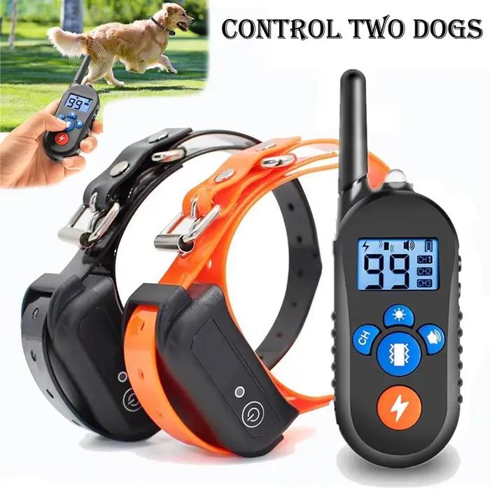 Collier d'entraînement électrique pour chien