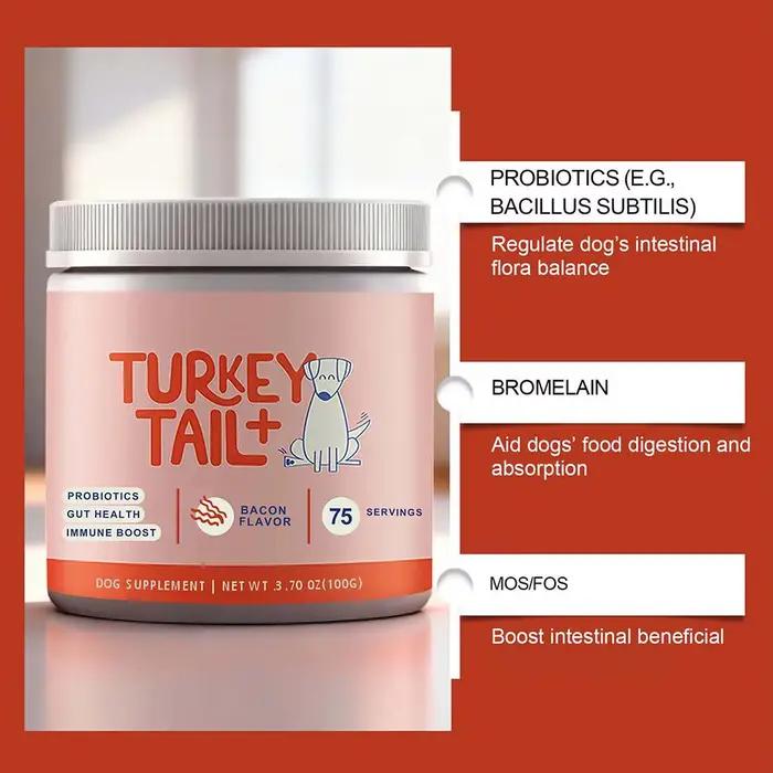 Granulés probiotiques pour chiens pour la santé intestinale - Nourriture douce favorisant une digestion saine