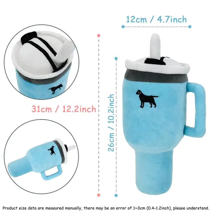 Tasse de chiot grinçante de 31cm de haut