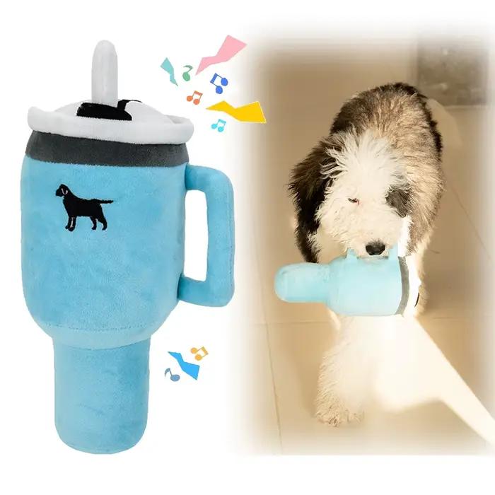 Tasse de chiot grinçante de 31cm de haut
