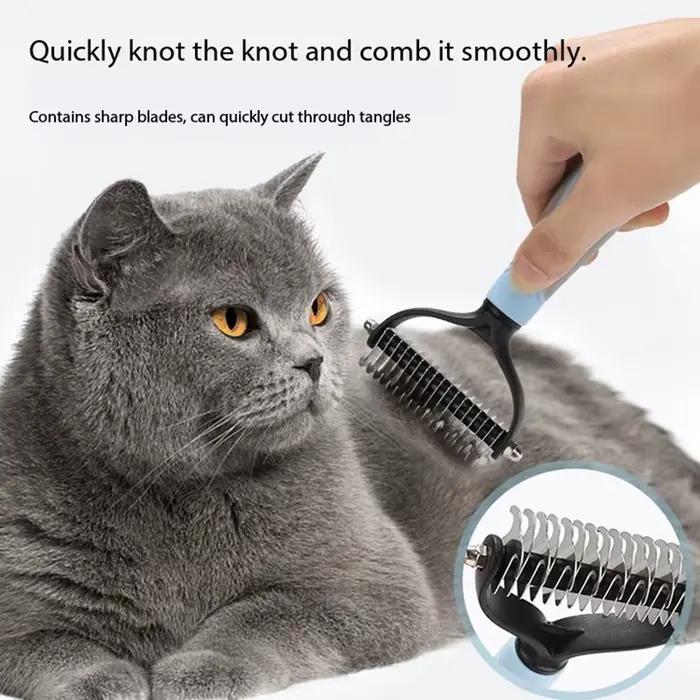 Brosse pour chien, brosse anti-poils pour animaux de compagnie