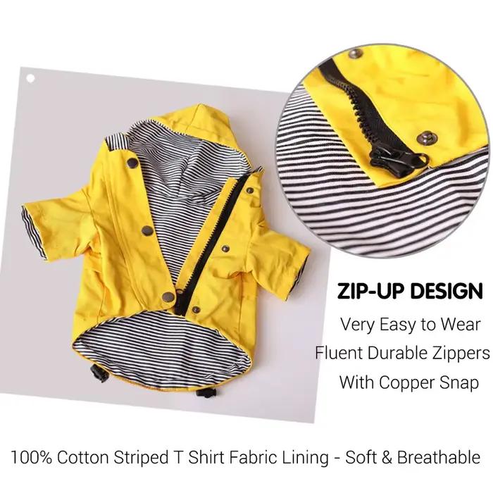 Manteau imperméable pour chien