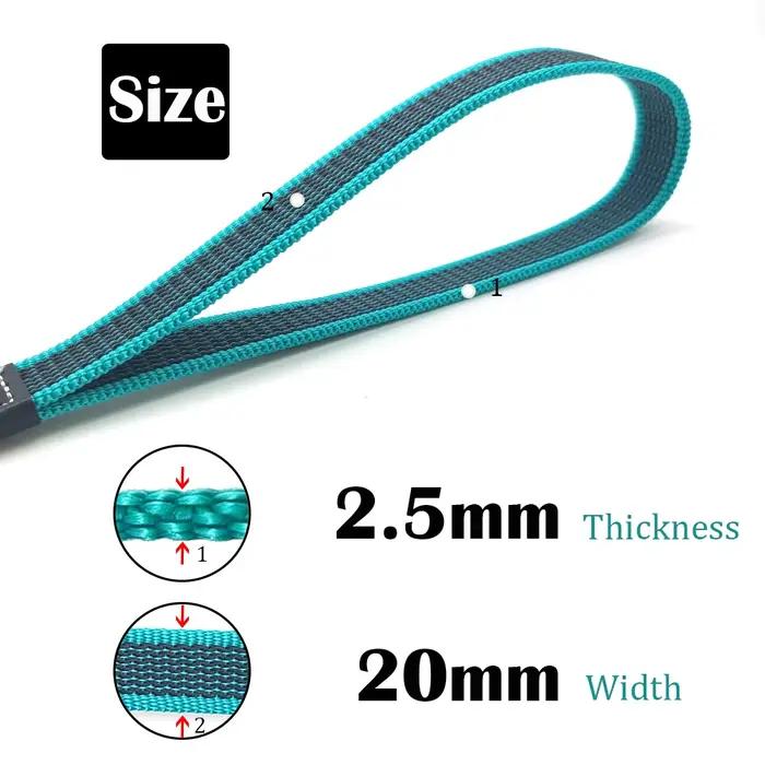 Laisse longue pour gros chien 10M 5M 3M 2M corde de Traction d'entraînement Anti-évasion Non Silp 3 2 mètres laisses en Nylon durables pour animaux de compagnie de taille moyenne et grande