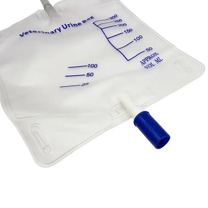 Sac à urine anti-reflux spécifique en PET de 300 ml pour chat et chien