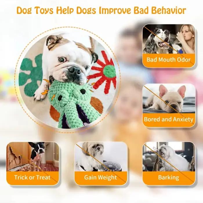 Jouet pour chien Octopus