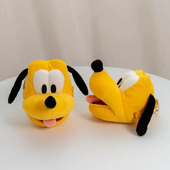 Pluto sac pendentif porte-monnaie dessin animé chien en peluche sac poupée Kawaii