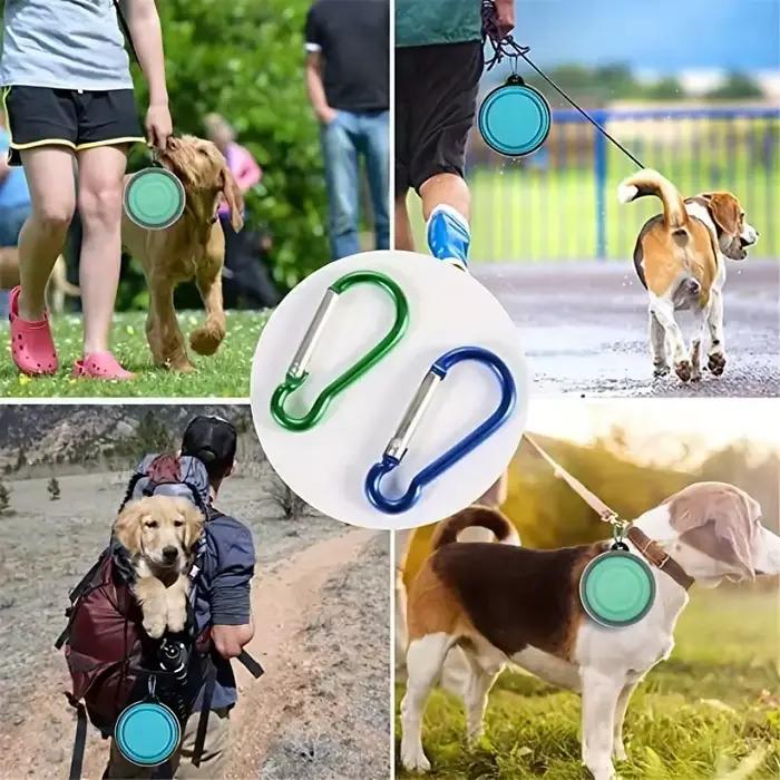 Bol pliable Portable pour chien