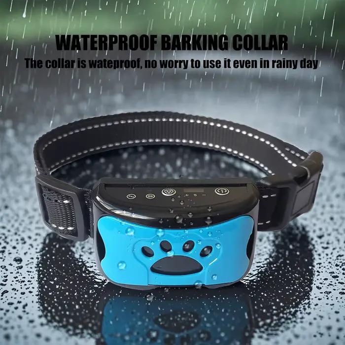 Collier anti-aboiement intelligent à ultrasons électrique avec vibration