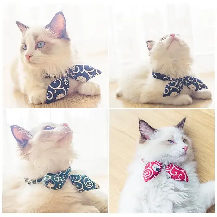 Collier pour chat noeud papillon