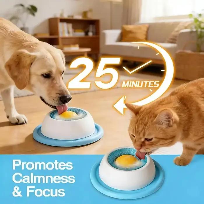 Tapis de léchage interactif pour animaux de compagnie