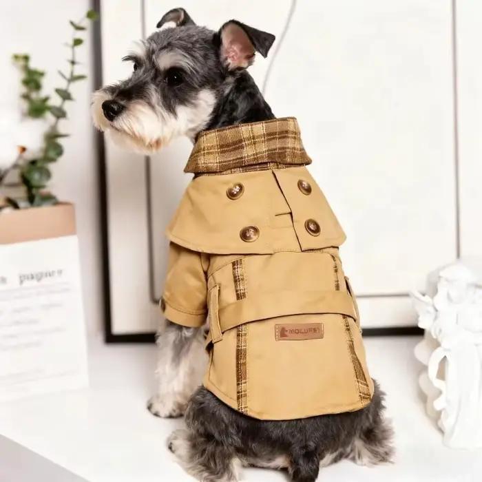 Manteau pour chien de style britannique