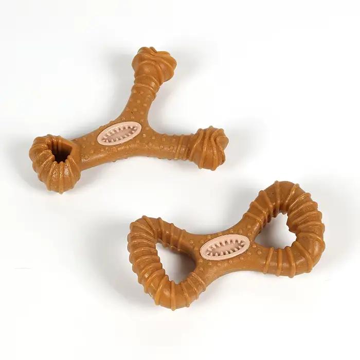 Jouet pour chien durable et résistant aux morsures, distribue des friandises, aide à nettoyer les dents, éducatif et interactif, accessoires pour animaux de compagnie