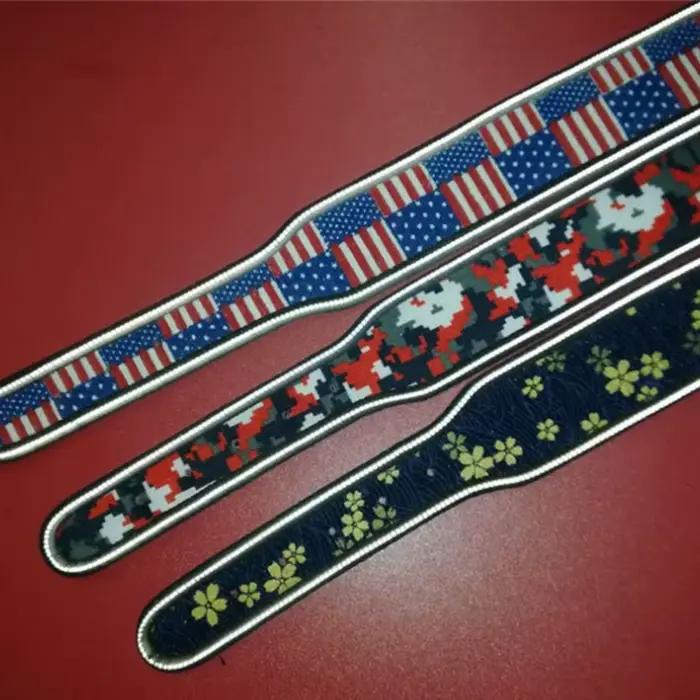 Grand collier de chien rembourré en nylon