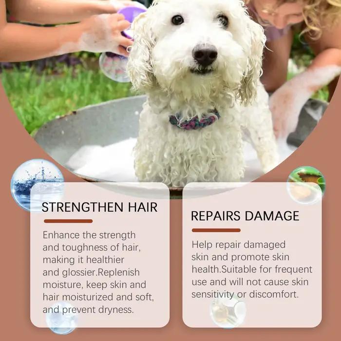 Shampoing Anti-démangeaisons avec huile de noix de coco pour chiens