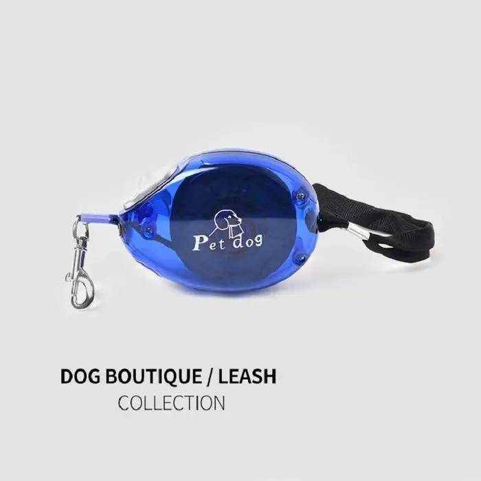 Laisse rétractable pour chien de compagnie
