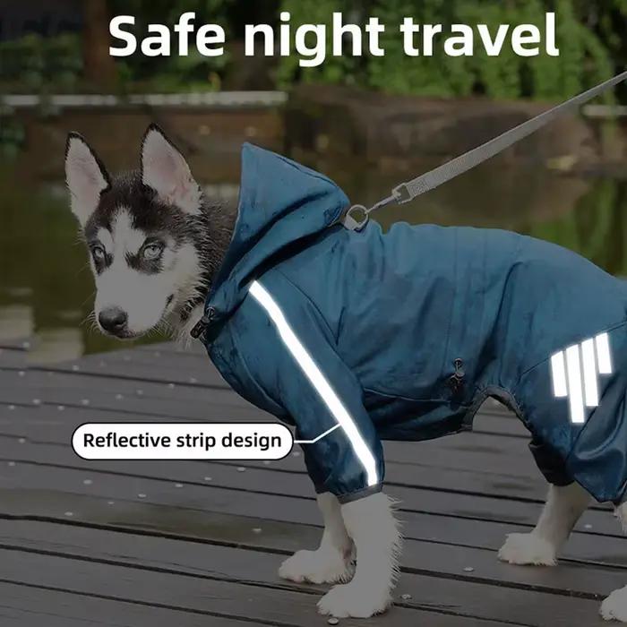 Manteau de pluie imperméable pour chien et chat