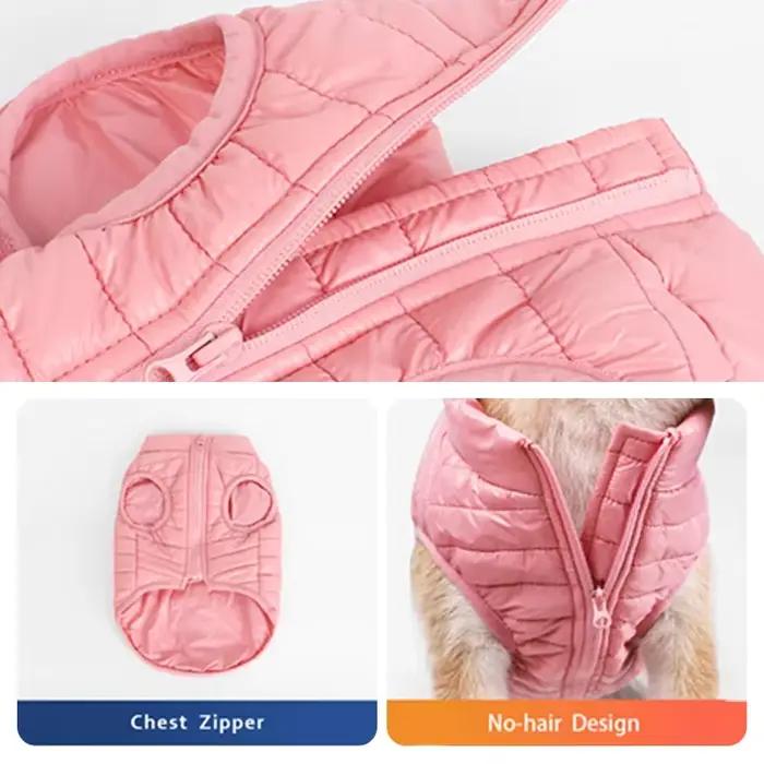 Veste rembourrée pour chien