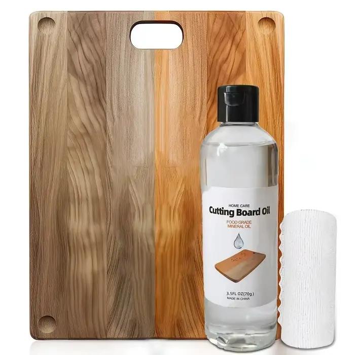 Huile minérale de qualité alimentaire pour planches à découper-après-shampooing en bois naturel et protection meubles