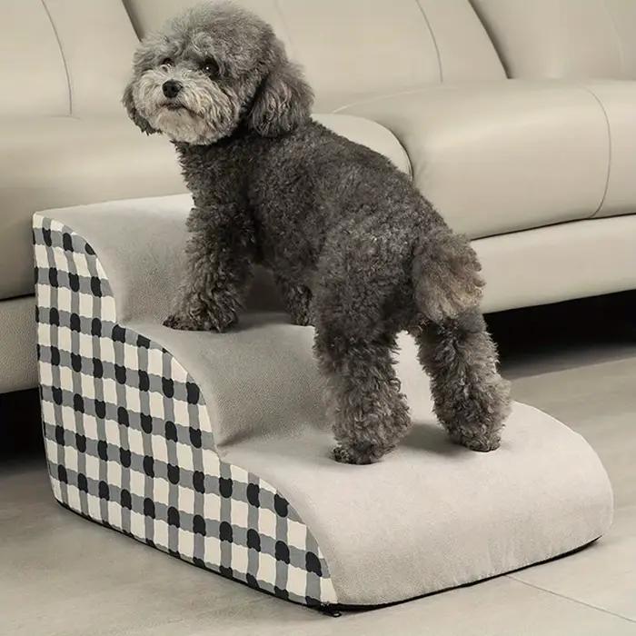 Escalier/Rampe pour animaux de compagnie à 2/3 marches en mousse haute densité