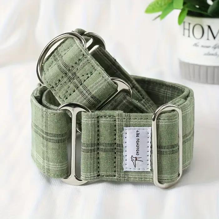 Collier pour chien large réglable Martinagle avec motif doux
