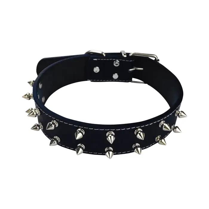 Collier en cuir pour chien et chat