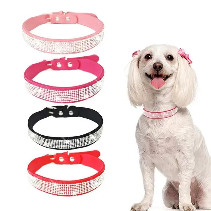 Collier pour chien en cristal