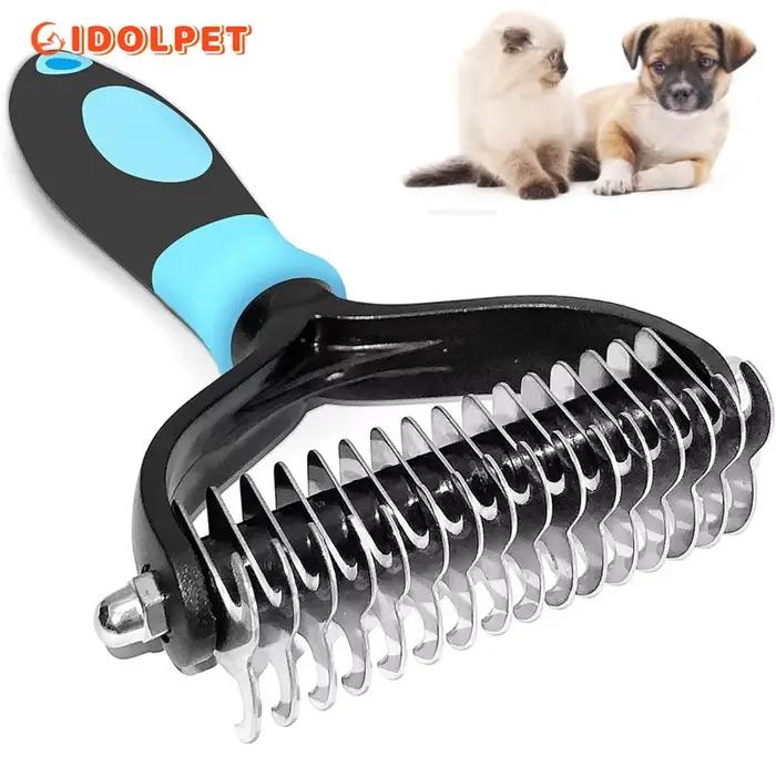 Brosse professionnelle démêlante pour animaux de compagnie