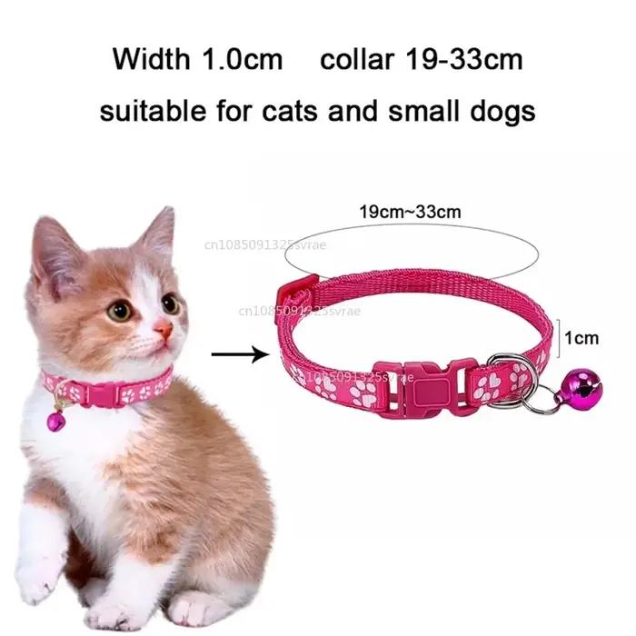 Collier pour chien et chat avec cloche