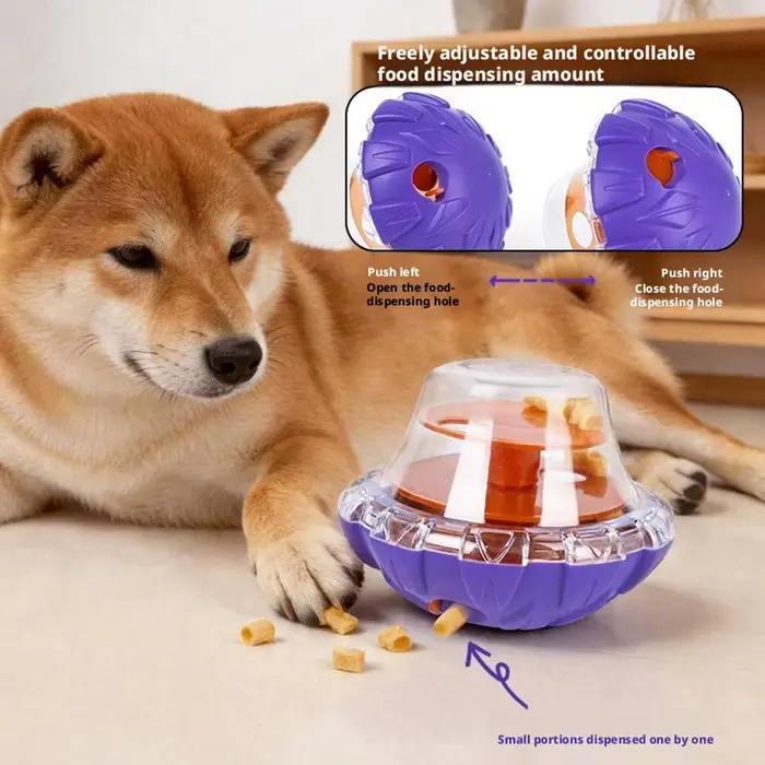 Jouet distributeur interactif anti-fuite pour animaux de compagnie