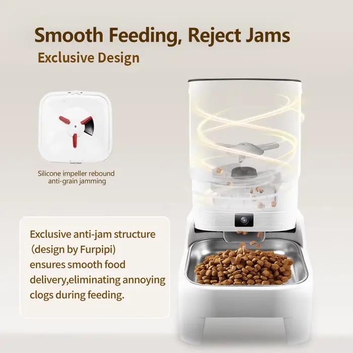 Distributeur automatique de nourriture pour chats et chiens