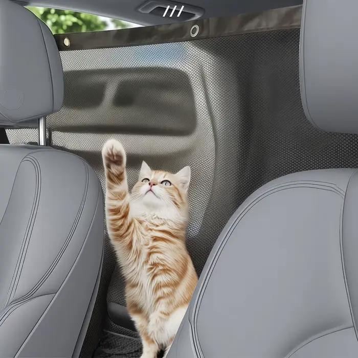 Barrière de voiture pour chien
