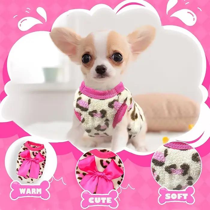 Chihuahua manteau chien pull pour petits chiens tasse à thé chien vêtements pour chiots chaton chiot chat vêtements chaud hiver vêtements