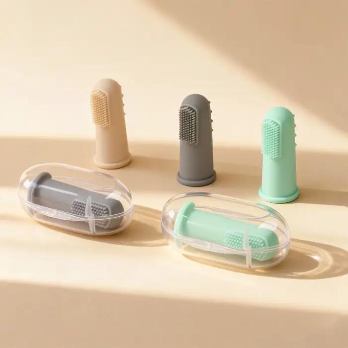 Brosse à dents en Silicone pour animaux de compagnie