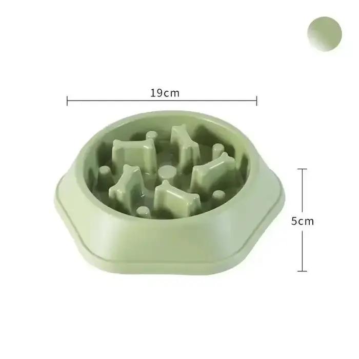 Bol pour chien Anti-étouffement bol de nourriture lente Pot d'alimentation