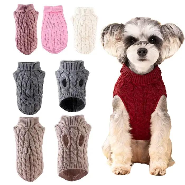 Vêtements tricotés pour chiens Chihuahua pull pour petits