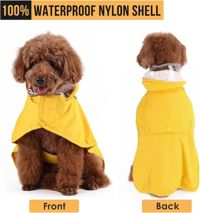Manteau imperméable réfléchissant pour chien