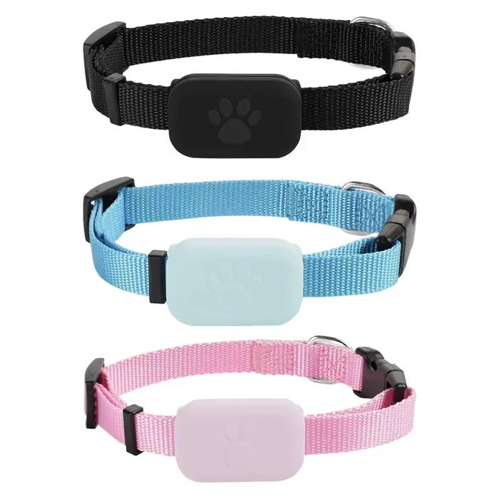 Collier réglable avec traceur GPS Bluetooth pour animaux de compagnie