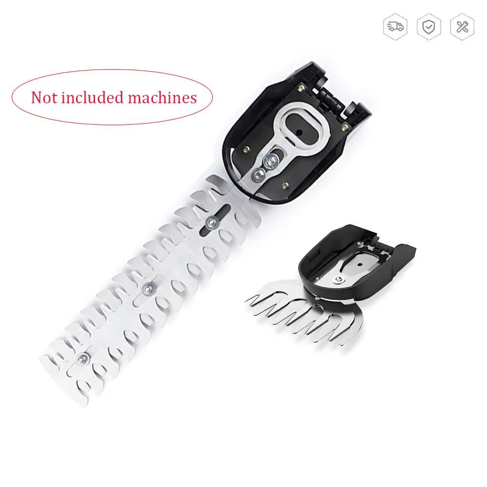 Taille-haie électrique sans fil, accessoire remplaçable, pour désherbage des arbustes domestiques, taille, accessoire d'outils de jardin