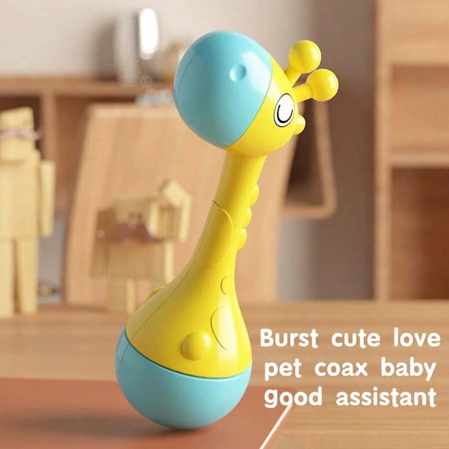 Hochet de première main pour bébé, jouets éducatifs pour bébé, cadeau pour bébé hochet à main en plastique, jouets de petite enfance, son doux