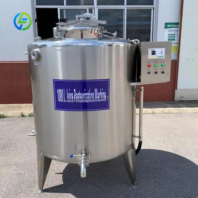 Pasteurisateur de lait, de jus et de yaourt de qualité alimentaire, de taille personnalisée