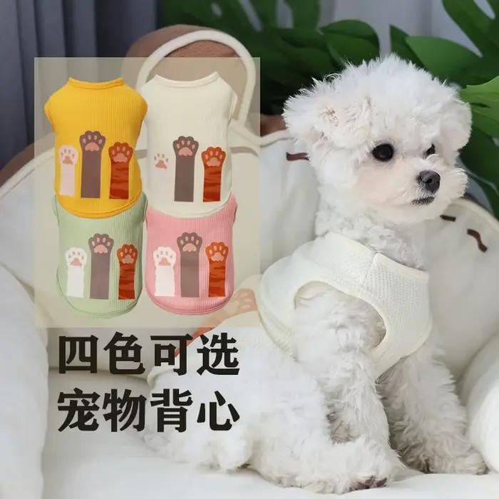 Haut en fibre précieuse pour chats et chiens, papier gaufré mignon et universel, empreinte de patte