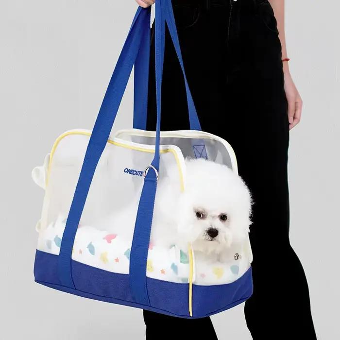 Sac à dos de transport pour animaux de compagnie, sac à dos de voyage respirant pour petit chien et